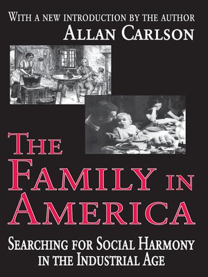 cover image of The Family in America